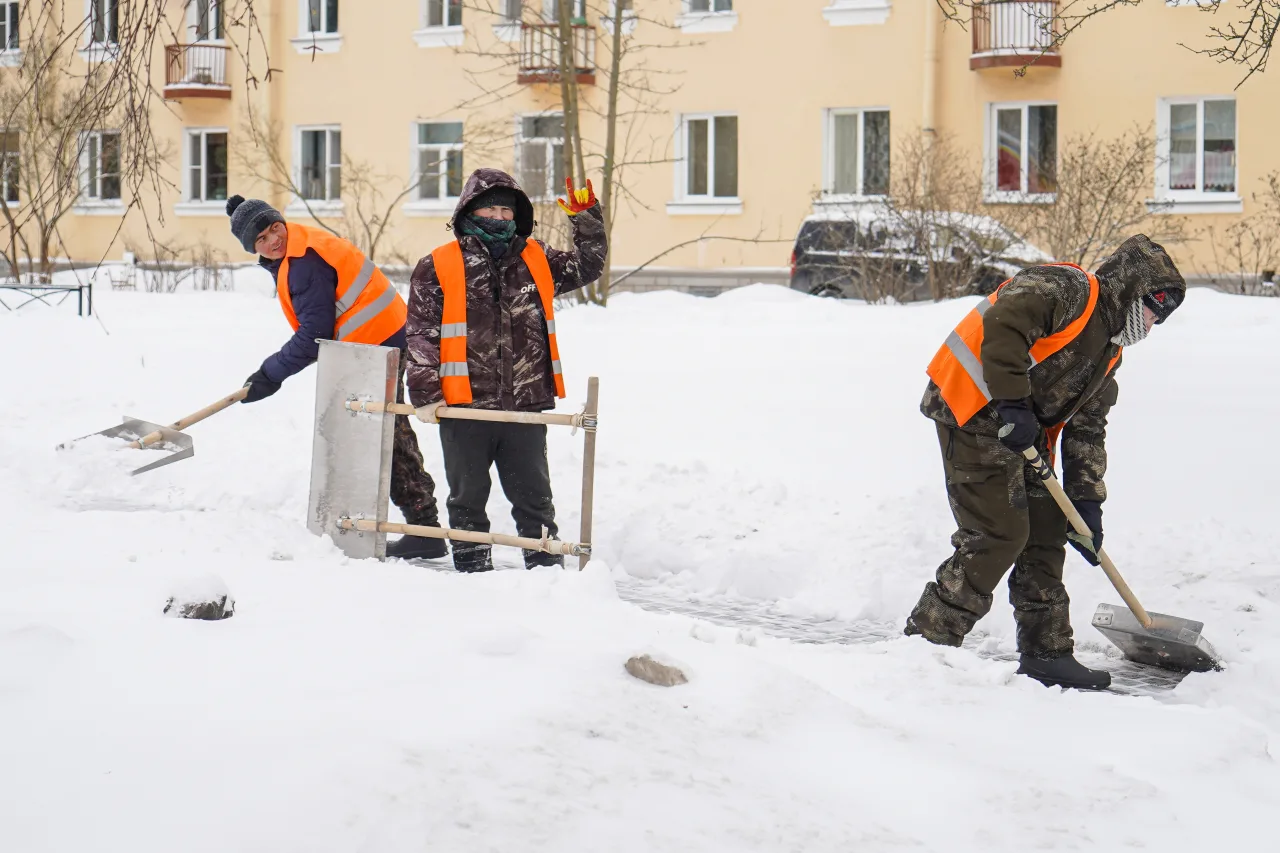 В каком порядке убирать придомовую территорию зимой